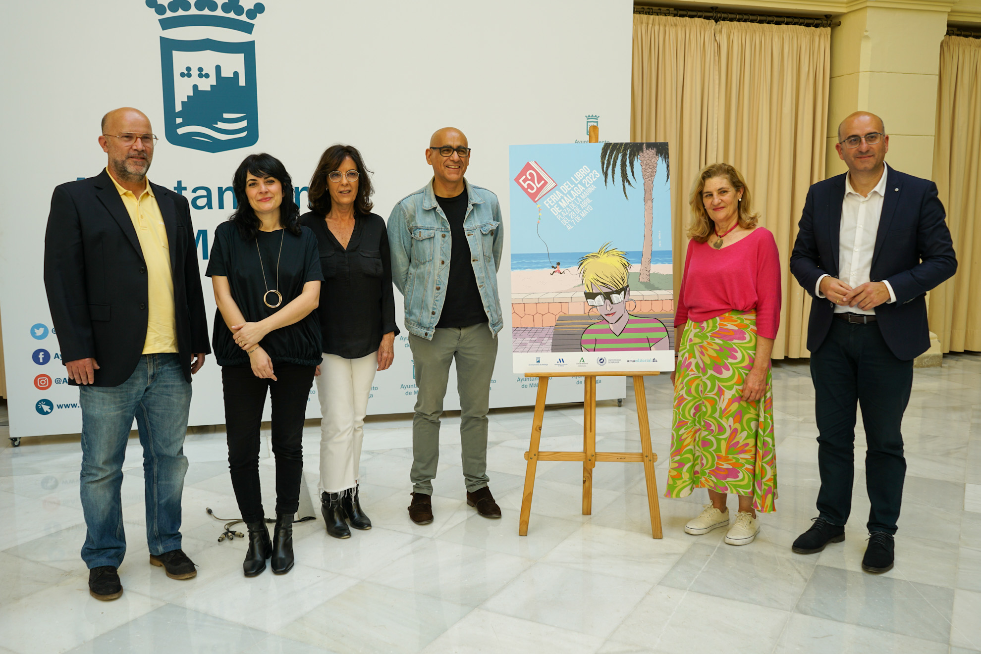 LA 52ª EDICIÓN DE LA FERIA DEL LIBRO DE MÁLAGA SE CELEBRARÁ DEL 28 DE ABRIL AL 7 DE MAYO

 (Abre en ventana nueva)