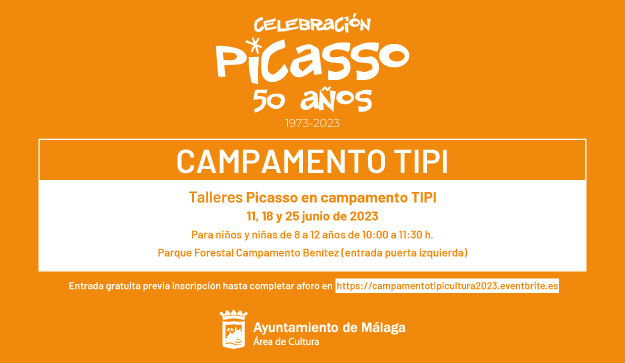 UN ‘CAMPAMENTO TIPI’ ACERCA LA FIGURA DE PICASSO A LOS MÁS PEQUEÑOS DENTRO DEL PROGRAMA ‘CELEBRACIÓN PICASSO 50 AÑOS (1973-2023)’ (Abre en ventana nueva)