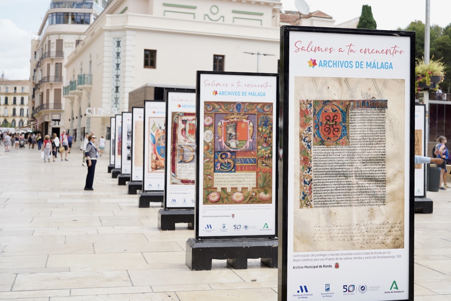 UNA EXPOSICIÓN MUESTRA EL LEGADO DOCUMENTAL MALAGUEÑO A LA CIUDADANÍA EN LA SEMANA INTERNACIONAL DE LOS ARCHIVOS (Abre en ventana nueva)