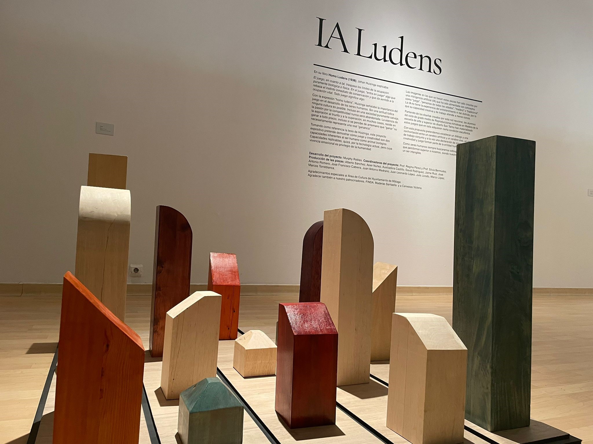 LA CORACHA ACOGE LA EXPOSICIÓN IA LUDENS CON PIEZAS-JUEGO REALIZADAS POR EL ALUMNADO DE LA ESCUELA DE ARTE Y SUPERIOR DE DISEÑO SAN TELMO

 (Abre en ventana nueva)