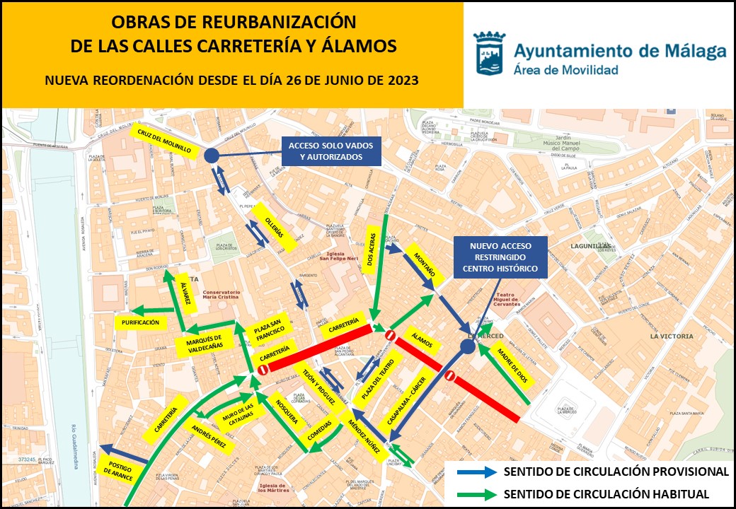 INFORMACIÓN DE MOVILIDAD PARA LAS PRÓXIMAS SEMANAS