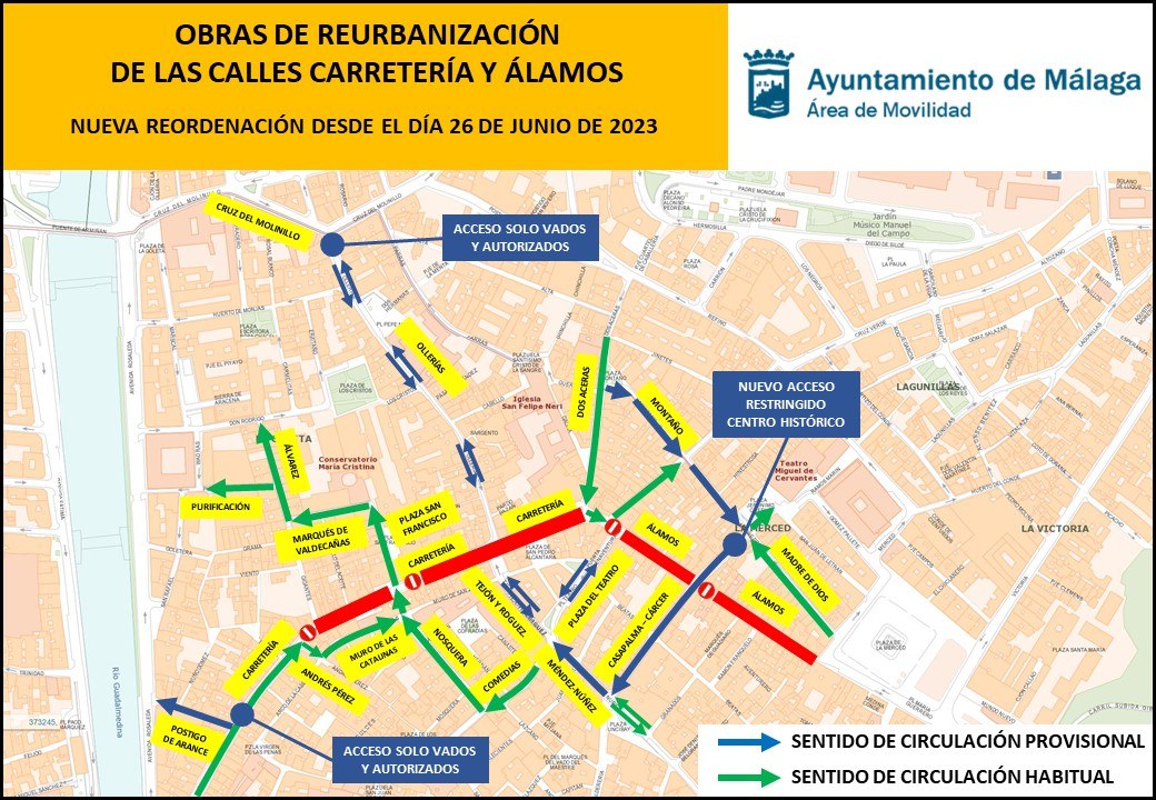 INFORMACIÓN DE MOVILIDAD PARA LAS PRÓXIMAS SEMANAS