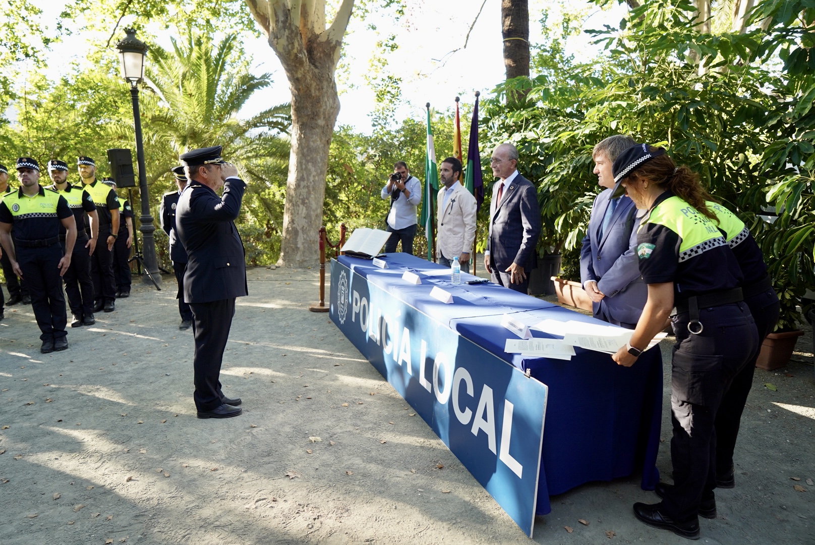 EL ALCALDE PRESIDE LA TOMA DE POSESIÓN DE LA XVI PROMOCIÓN DE LA POLICÍA LOCAL DE MÁLAGA