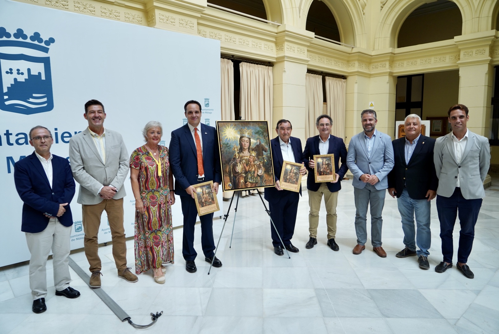 PRESENTACIÓN DEL CARTEL DE LA PROCESIÓN DE SANTA MARÍA DE LA VICTORIA