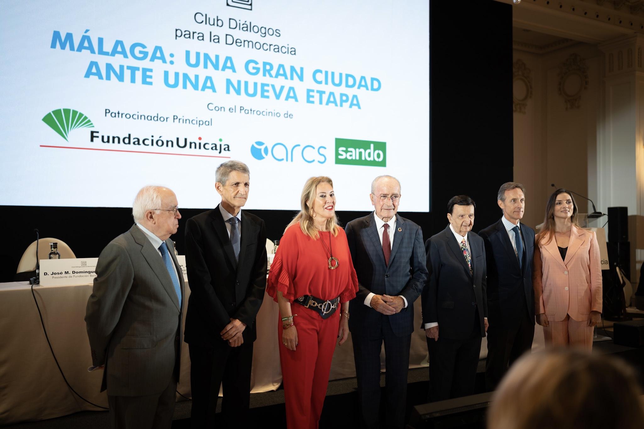 CLUB DIÁLOGOS PARA LA DEMOCRACIA, ‘MÁLAGA: UNA GRAN CIUDAD ANTE UNA NUEVA ETAPA’