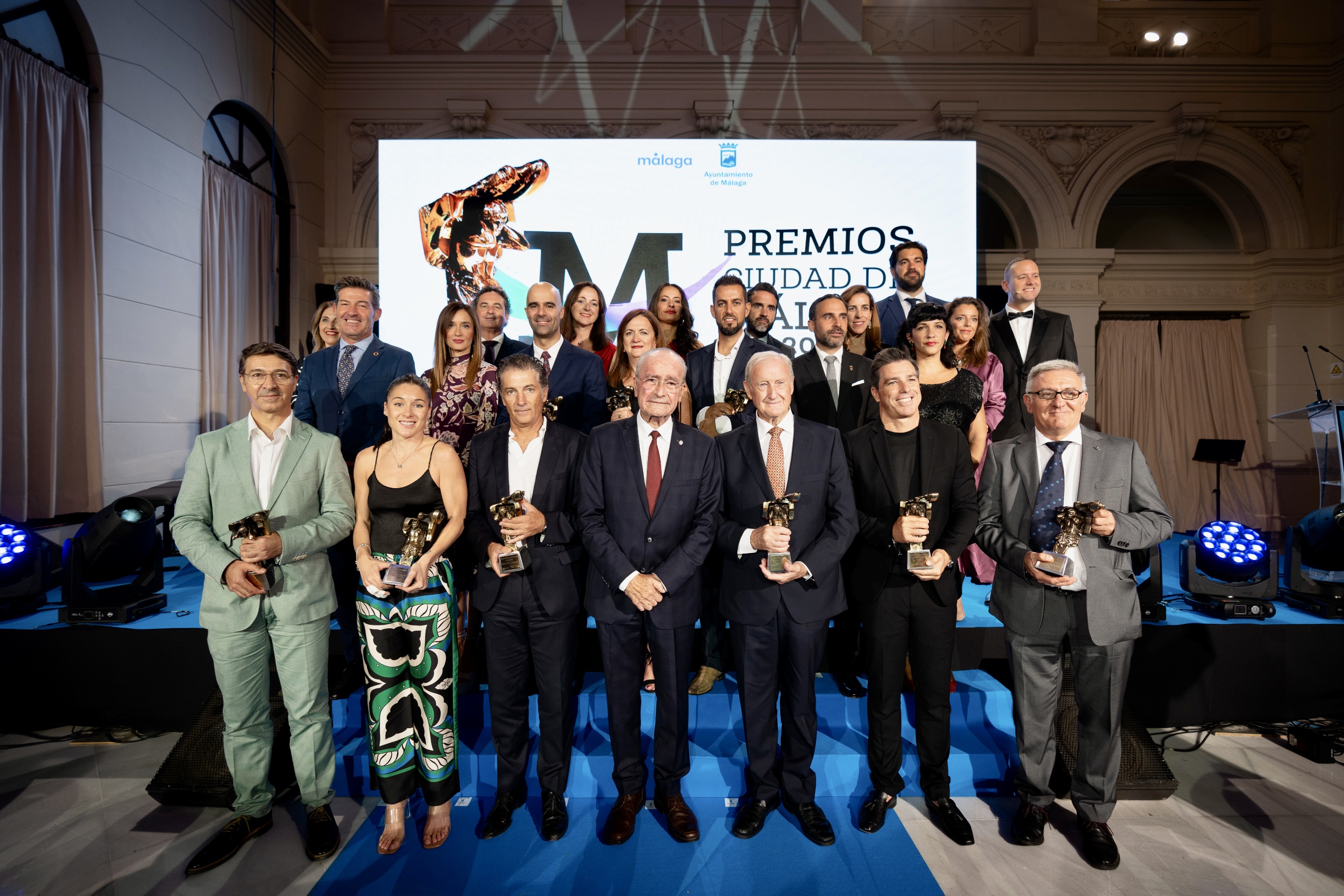 CEREMONIA DE ENTREGA DE LOS PREMIOS CIUDAD DE MÁLAGA 2023