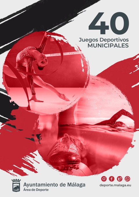 Abierto el proceso de inscripción de los 40º Juegos Deportivos Municipales de Málaga