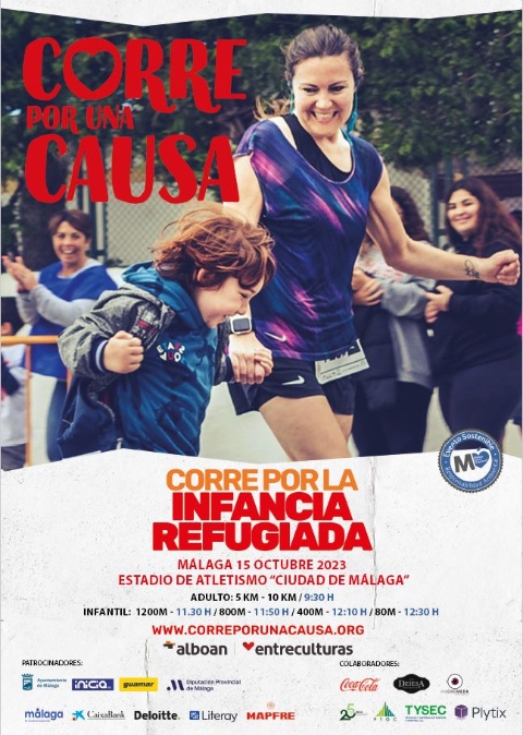 Málaga se suma a la XII edición de la Carrera Solidaria de Entreculturas, “Corre por una Causa” 