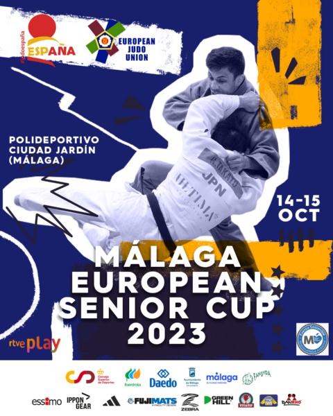 Casi 400 yudocas de 37 países disputan este fin de semana la XII European Cup Senior en Málaga