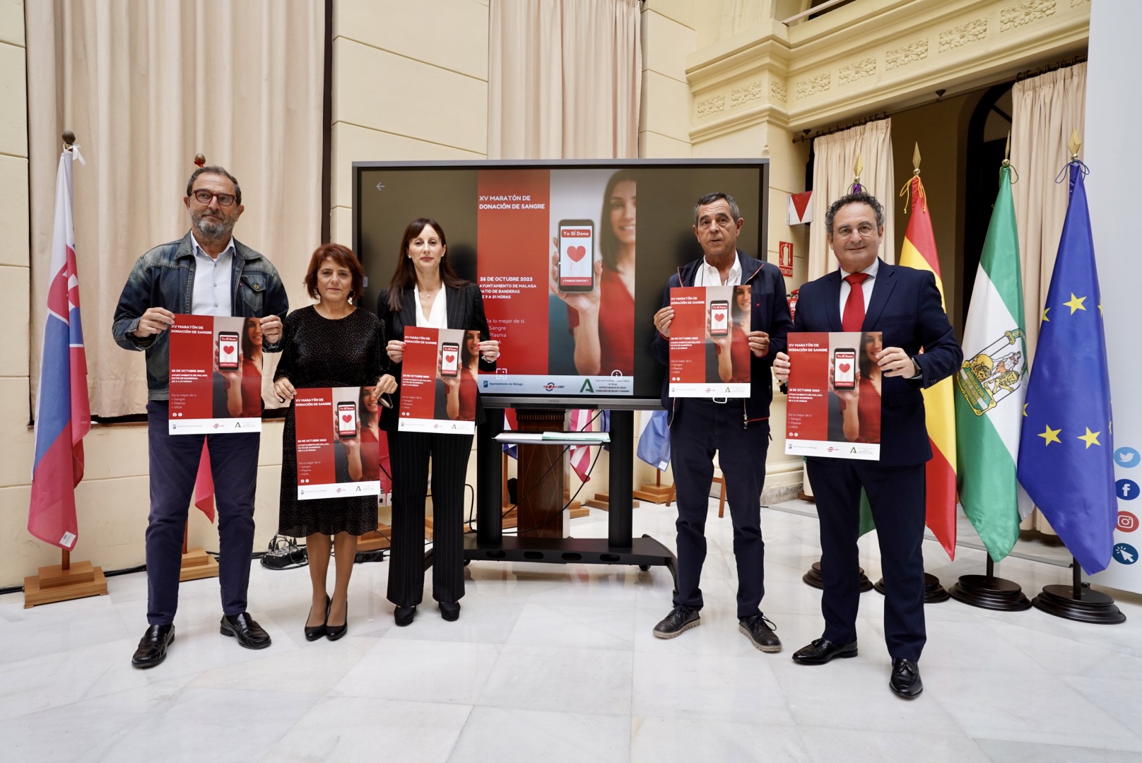 LA XV MARATÓN DE DONACIÓN DE SANGRE EN EL AYUNTAMIENTO SERÁ EL 26 DE OCTUBRE