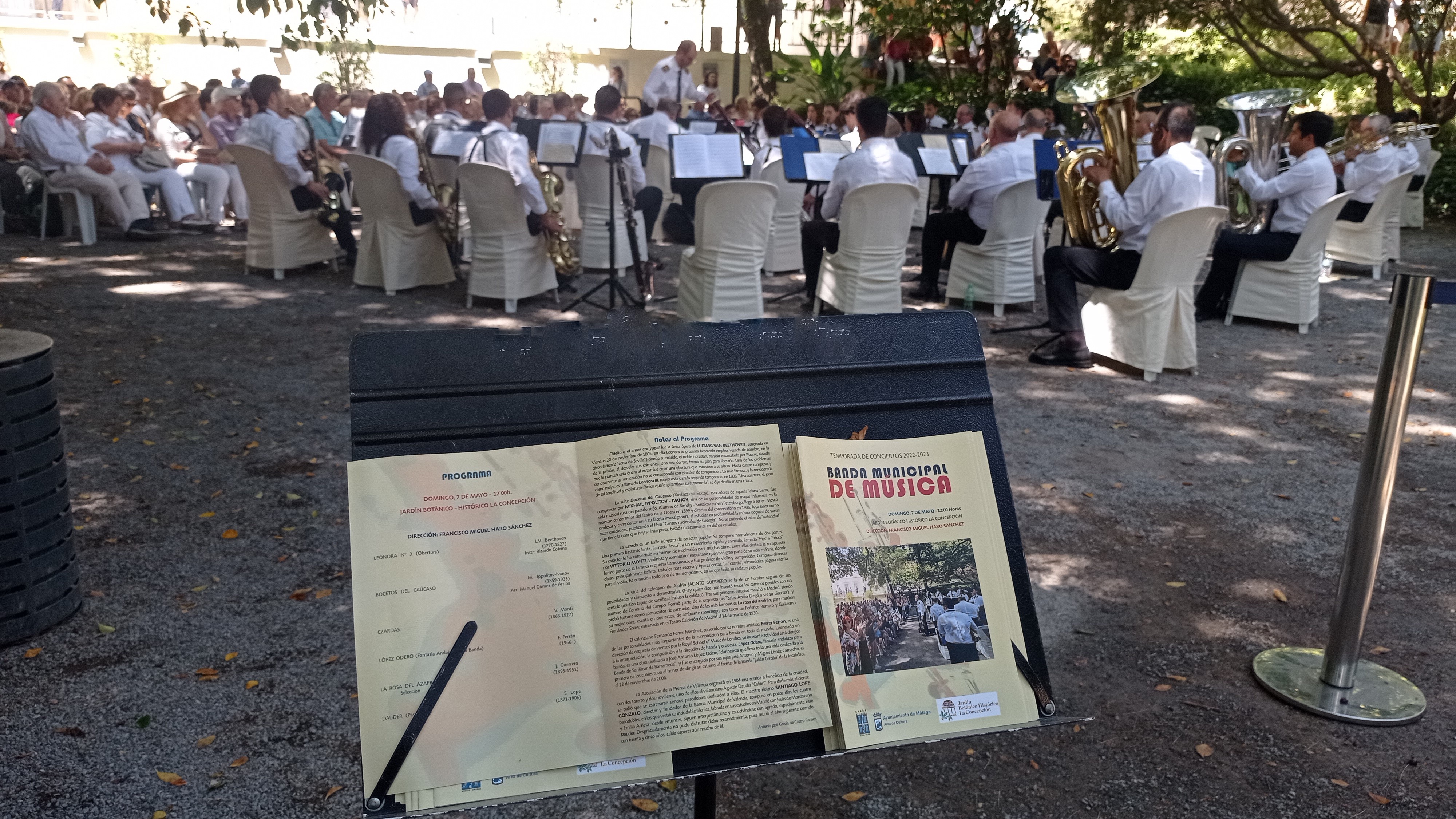 LA BANDA MUNICIPAL DE MÚSICA VISITA DE NUEVO EL JARDÍN BOTÁNICO PARA OFRECER SU CONCIERTO ESTE DOMINGO (Abre en ventana nueva)