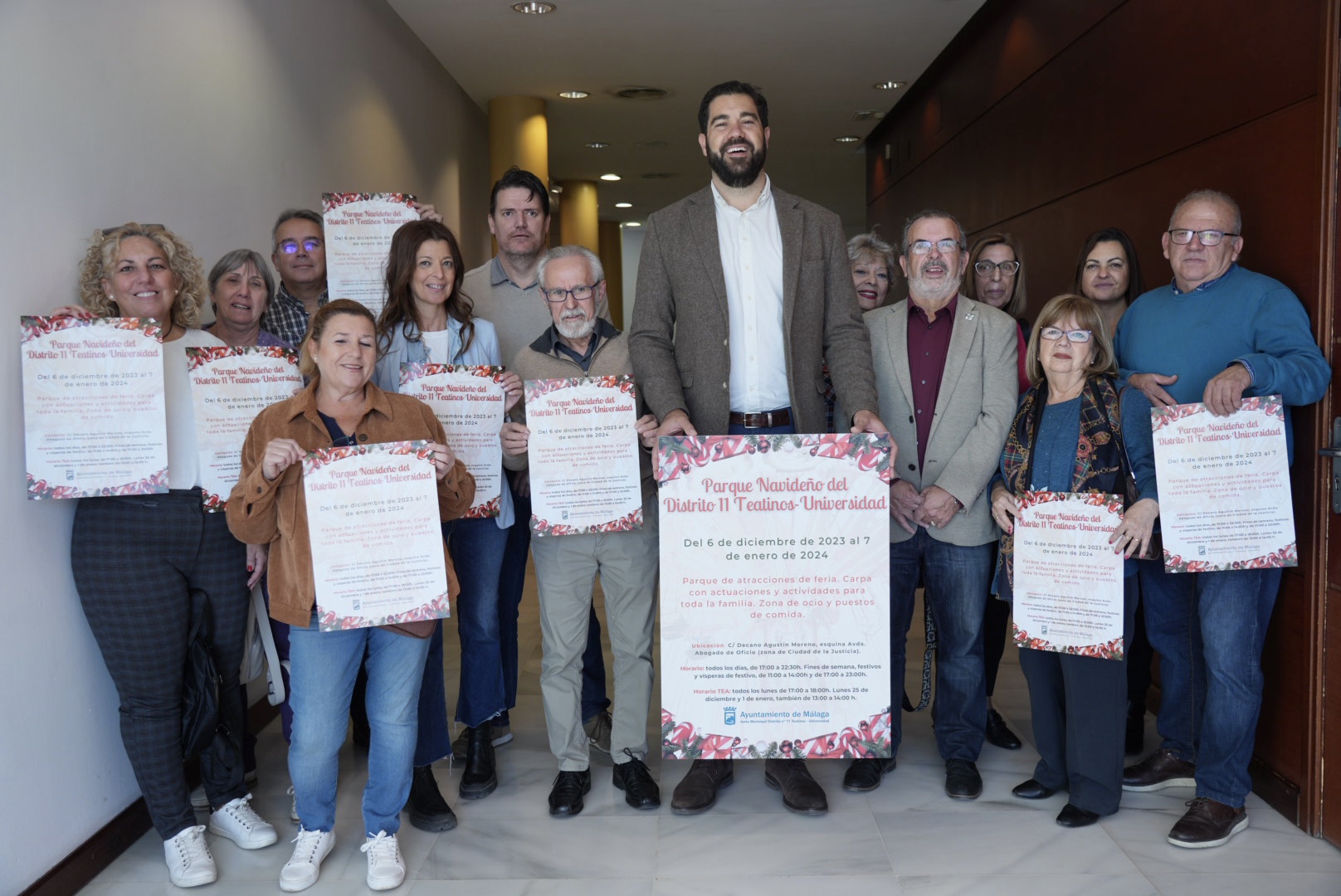 EL DISTRITO DE TEATINOS-UNIVERSIDAD CONTARÁ CON UN PARQUE NAVIDEÑO DESDE EL 6 DE DICIEMBRE