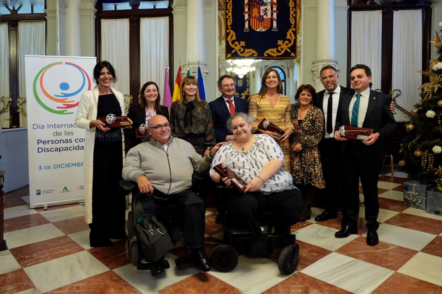 MÁLAGA RECONOCE EL TRABAJO DE PERSONAS Y ORGANIZACIONES PARA LOGRAR LA PLENA INCLUSIÓN DE LAS
 ...