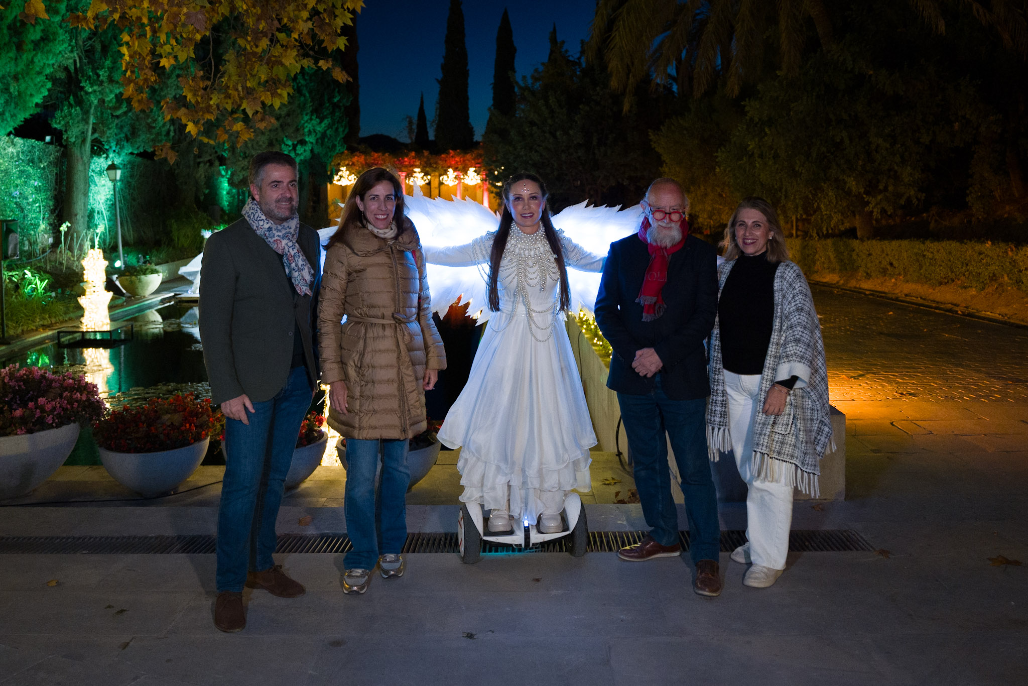 INAUGURACIÓN ESPECTÁCULO NAVIDEÑO DE LUZ Y SONIDO EN EL JARDÍN BOTÁNICO-HISTÓRICO LA CONCEPCIÓN