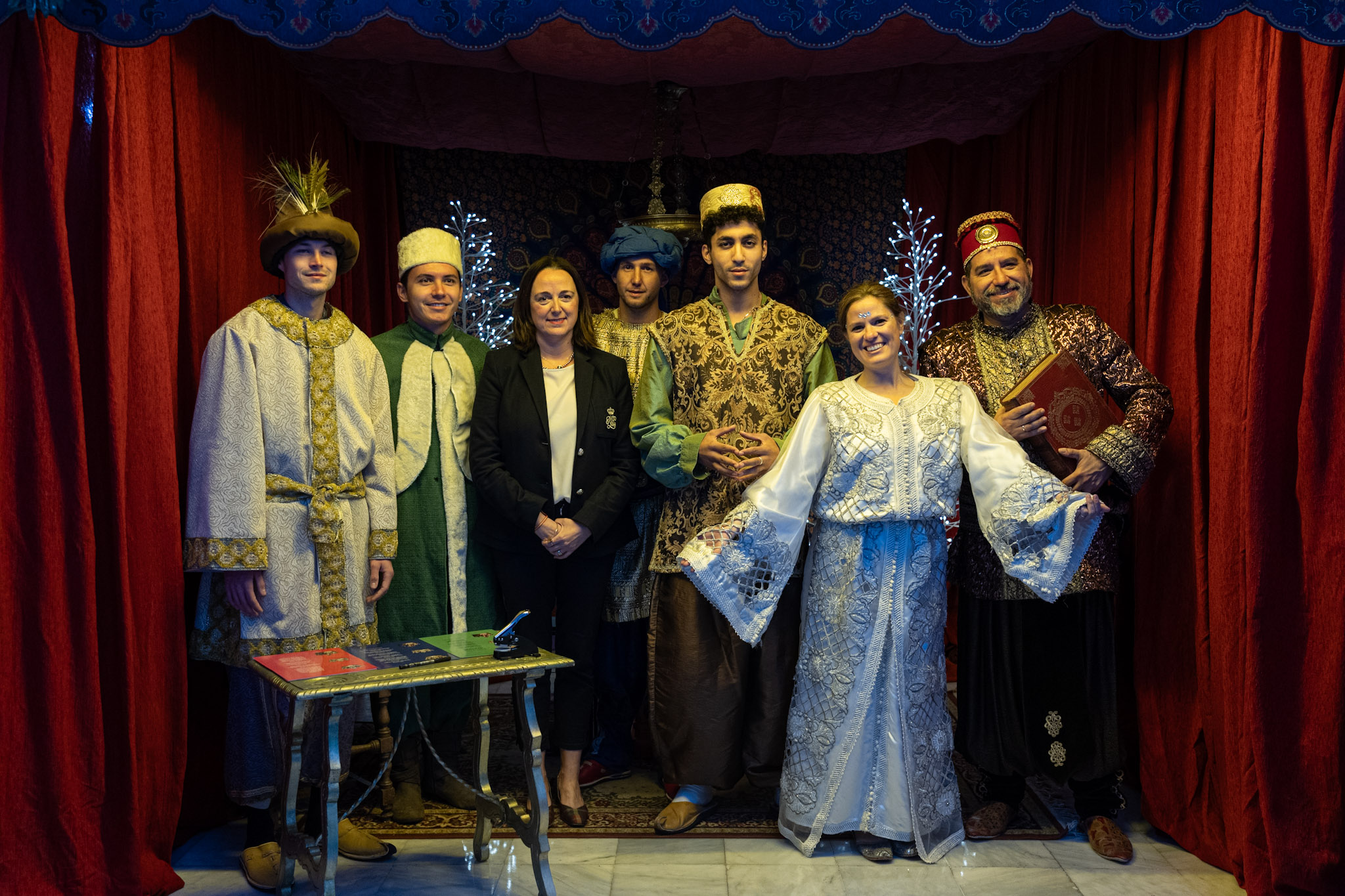 LA SALA MINGORANCE DEL ARCHIVO MUNICIPAL SE CONVIERTE ESTAS NAVIDADES EN EL PALACIO DE LOS REYES MAGOS (Abre en ventana nueva)