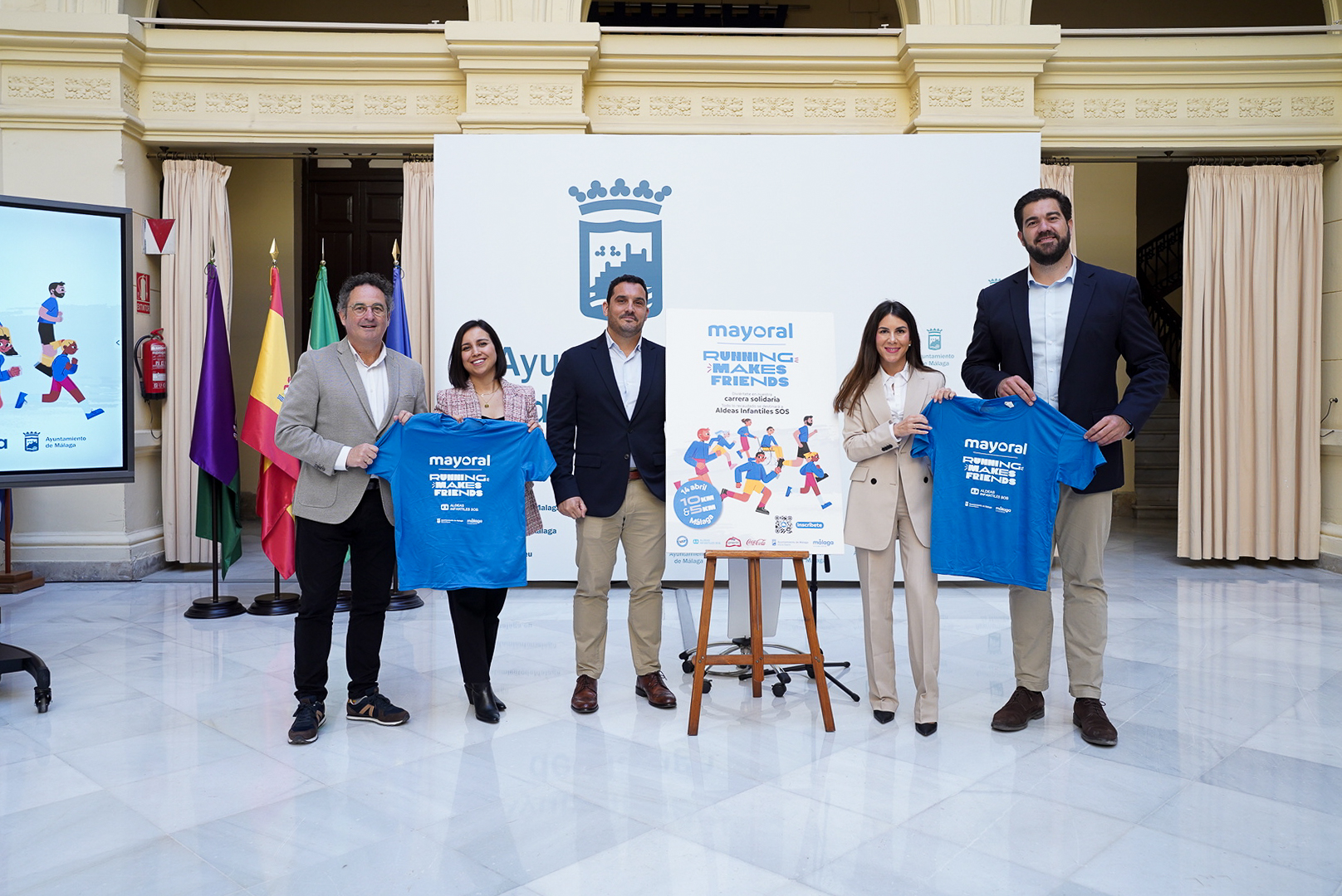 MAYORAL PRESENTA SU I CARRERA SOLIDARIA “RUNNING MAKES FRIENDS” A BENEFICIO DE ALDEAS ...