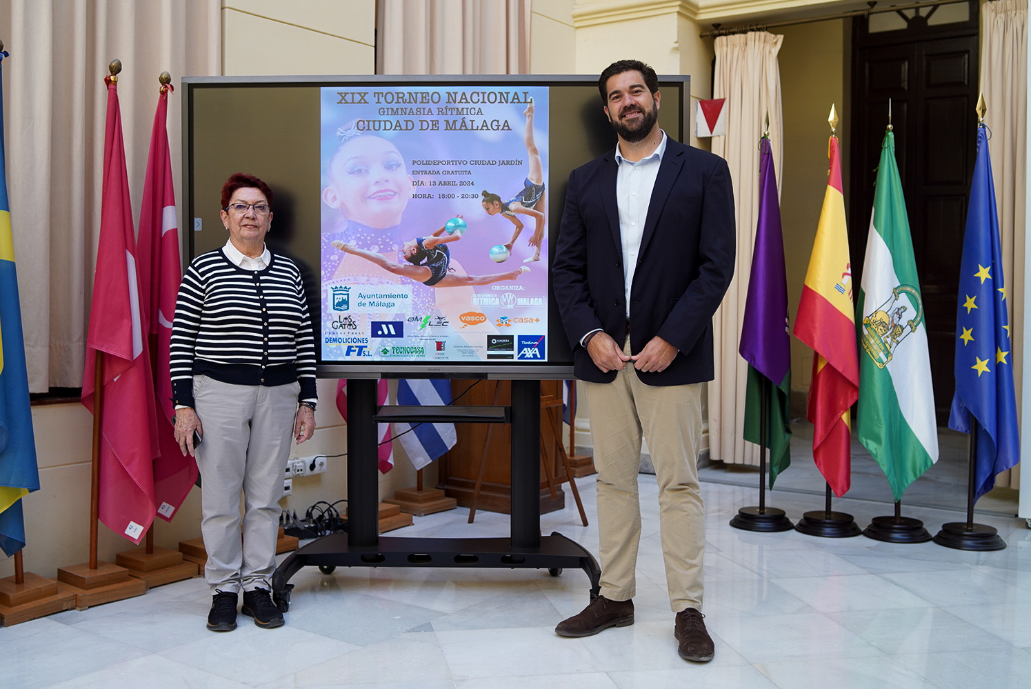 EL XIX TORNEO NACIONAL CIUDAD DE MÁLAGA REUNIRÁ 210 GIMNASTAS EN EL PABELLÓN QUEIPO DE LLANO