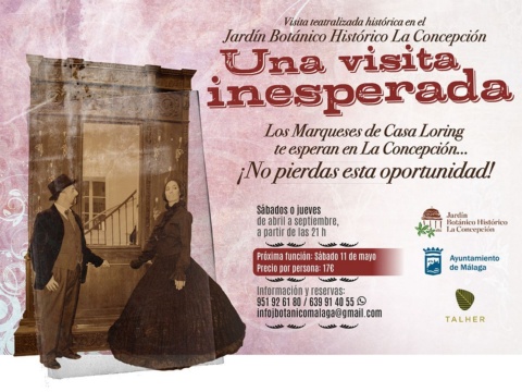 Visita teatraliza histórica en La Concepción