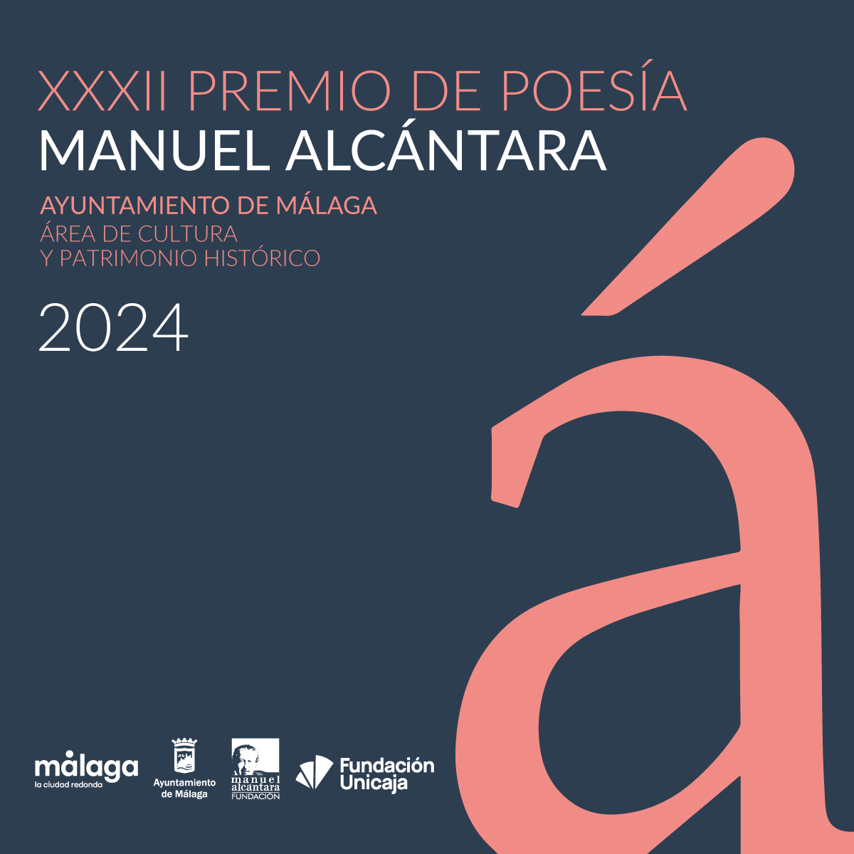 EL AYUNTAMIENTO ABRE LA CONVOCATORIA DE LA XXXII EDICIÓN DEL PREMIO DE POESÍA MANUEL ALCÁNTARA 2024 (Abre en ventana nueva)