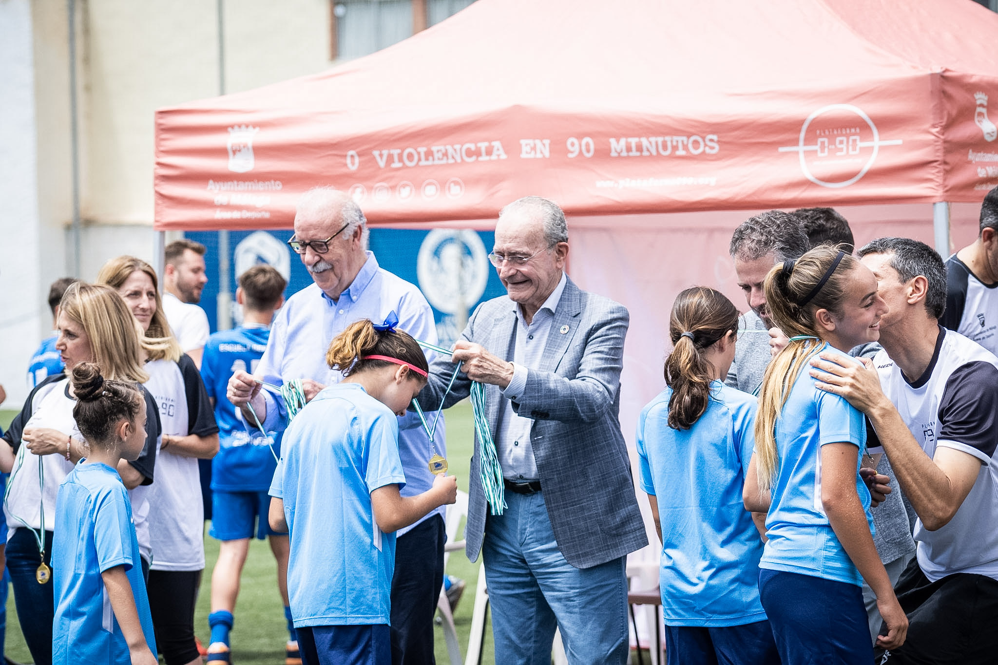 EL AYUNTAMIENTO Y LA FUNDACIÓN MÁLAGA CF CELEBRAN EL IV TORNEO DE FÚTBOL 7 ‘MÁLAGA EN VALORES’