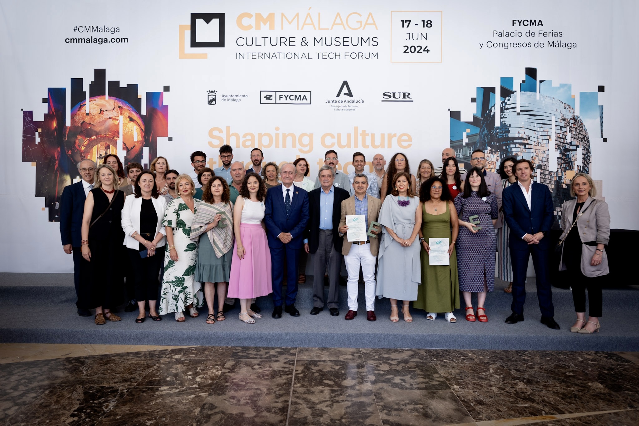 CM MÁLAGA RECONOCE EL TALENTO INNOVADOR EN LA CULTURA EN UNA EDICIÓN QUE HA CONVOCADO A 1.200 PROFESIONALES DEL SECTOR (Abre en ventana nueva)