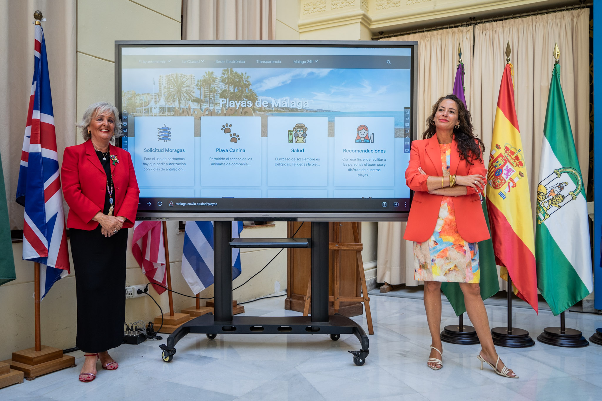 La página web de Playas se renueva para ofrecer información en tiempo real y ser más intuitiva ...