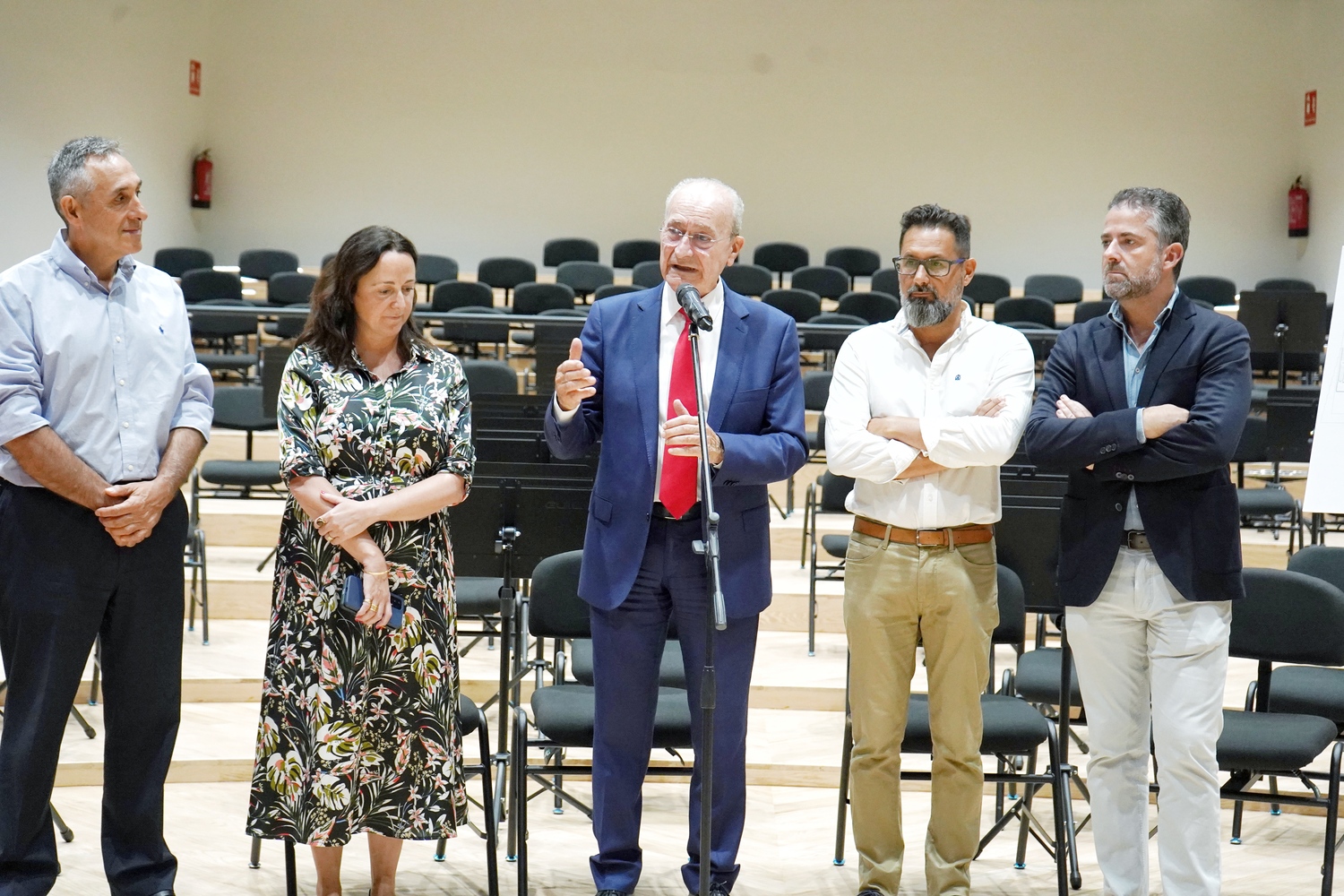 Finaliza la primera y segunda fase de las obras de rehabilitación del pabellón de Gobierno de la UMA que se convertirán en la nueva sede de la OFM (Abre en ventana nueva)