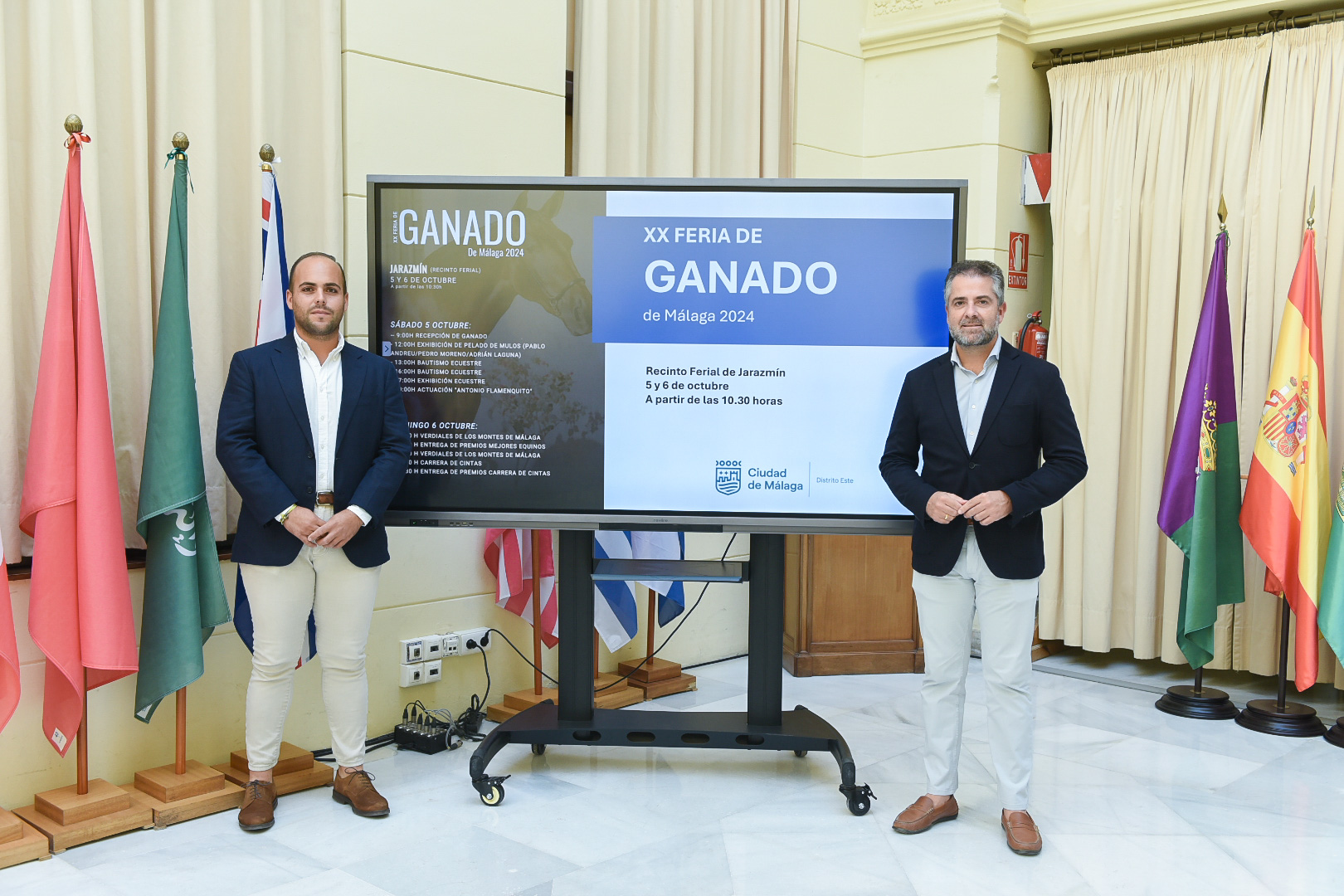 La XX Feria de Ganado de Málaga se celebra este fin de semana en el recinto ferial de la barriada de Jarazmín (Abre en ventana nueva)