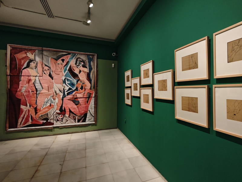 EL MUSEO CASA NATAL PICASSO EXPONE LA REINTERPRETACIÓN DE ‘LAS SEÑORITAS DE AVIÑÓN’ DE JULIO ...