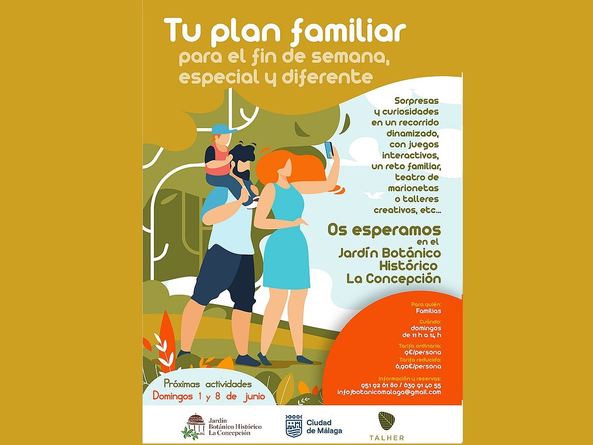 Actividades familiares de junio en La Concepción
