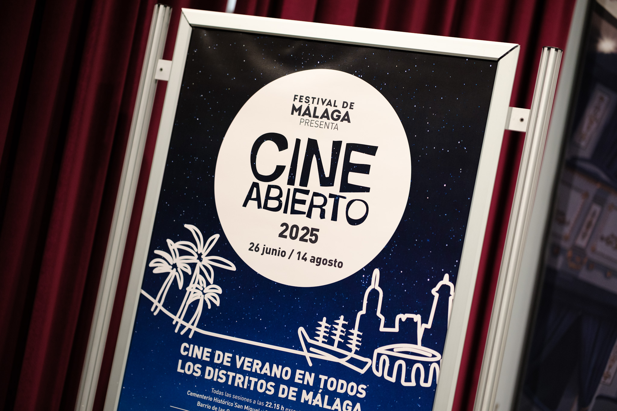 Cine Abierto programa 120 proyecciones gratuitas en todos los distritos de Málaga (Abre en ventana nueva)