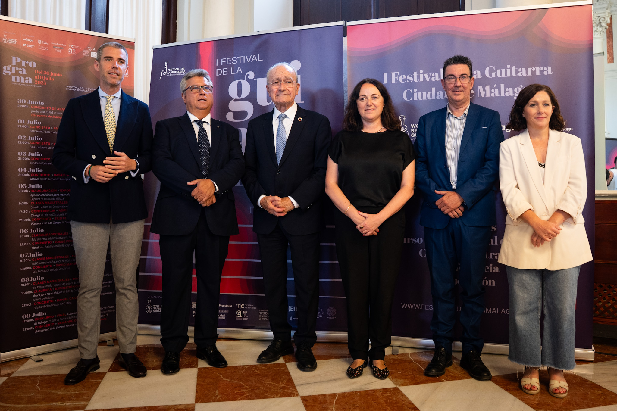 Presentación del I Festival Internacional de la Guitarra "Ciudad de Málaga" (Abre en ventana nueva)