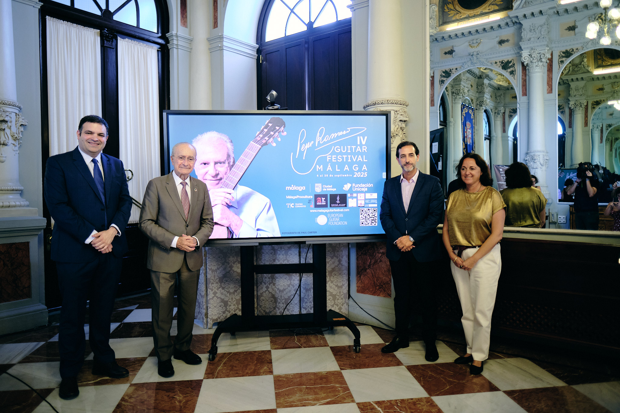 Presentación de la IV edición Pepe Romero Guitar Festival Málaga 2025 (Abre en ventana nueva)