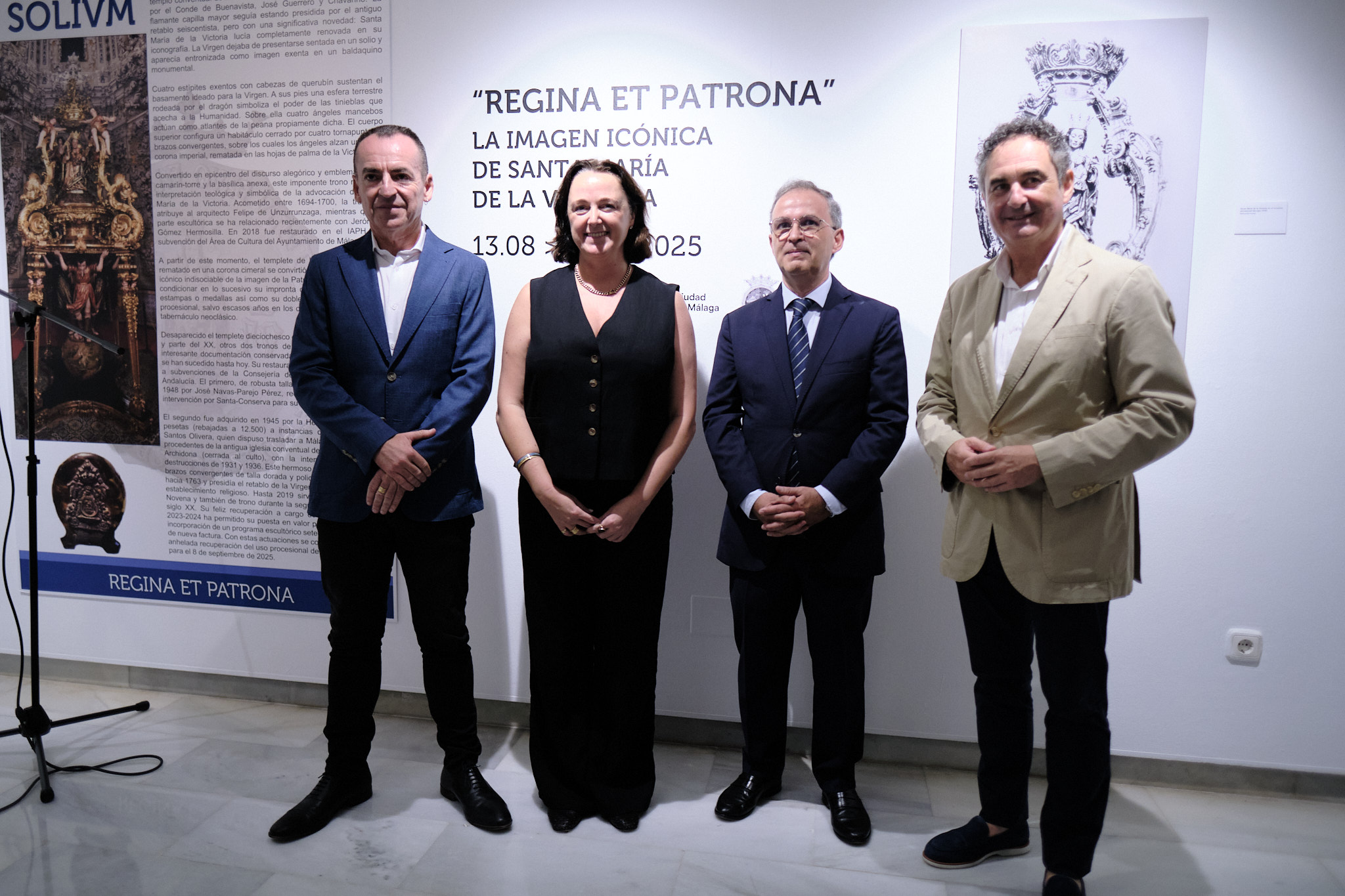 Las Salas Mingorance del Archivo Municipal acogen la exposición ‘Regina et Patrona. La imagen icónica de Santa María de la Victoria’ (Abre en ventana nueva)