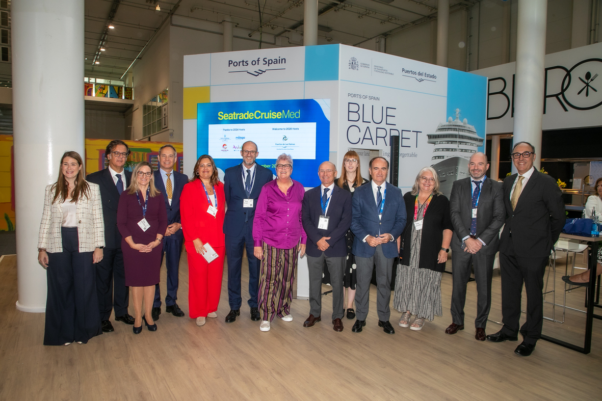 Málaga realiza la cesión de testigo de Seatrade Cruise Med a Las Palmas, próxima sede en 2026