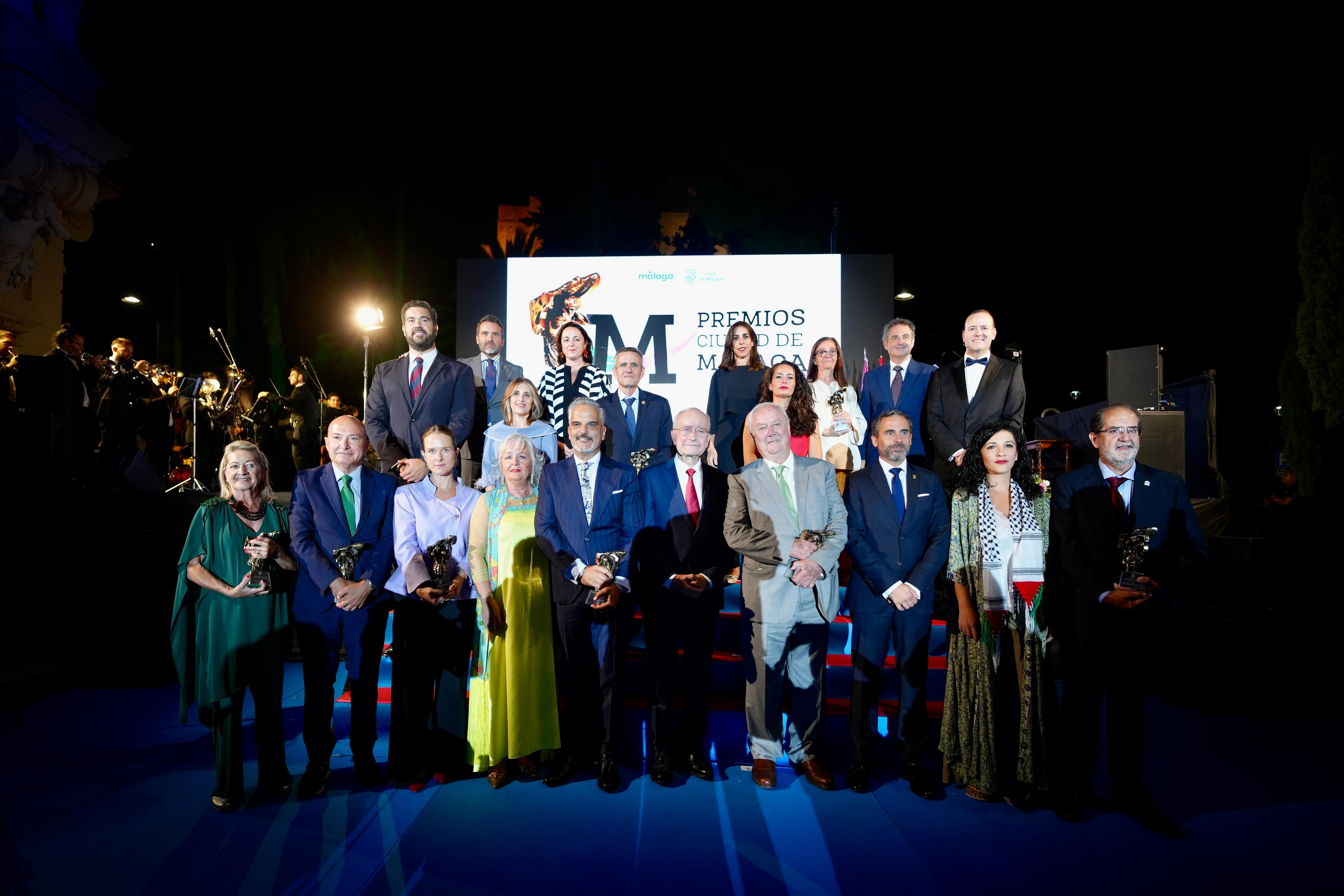 Entregados los Premios Ciudad de Málaga 2025 que otorga el Ayuntamiento de Málaga