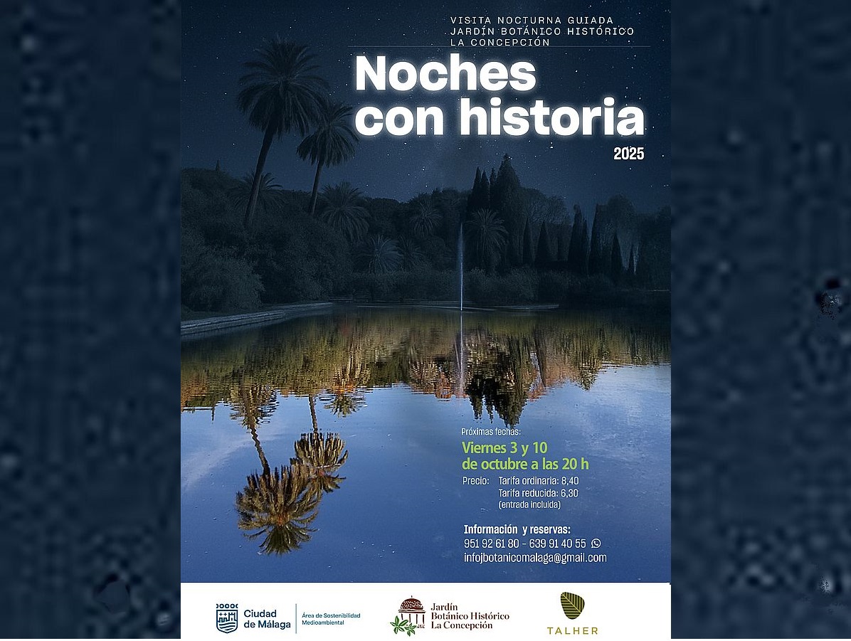 Visitas Nocturnas guiadas de octubre en La Concepción