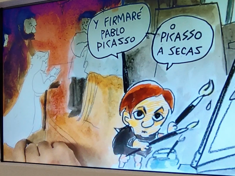 EL MUSEO CASA NATAL PICASSO ACOGE LA INTERVENCIÓN DEL ILUSTRADOR ARGENTINO REP EN EL MARCO DE
 ...