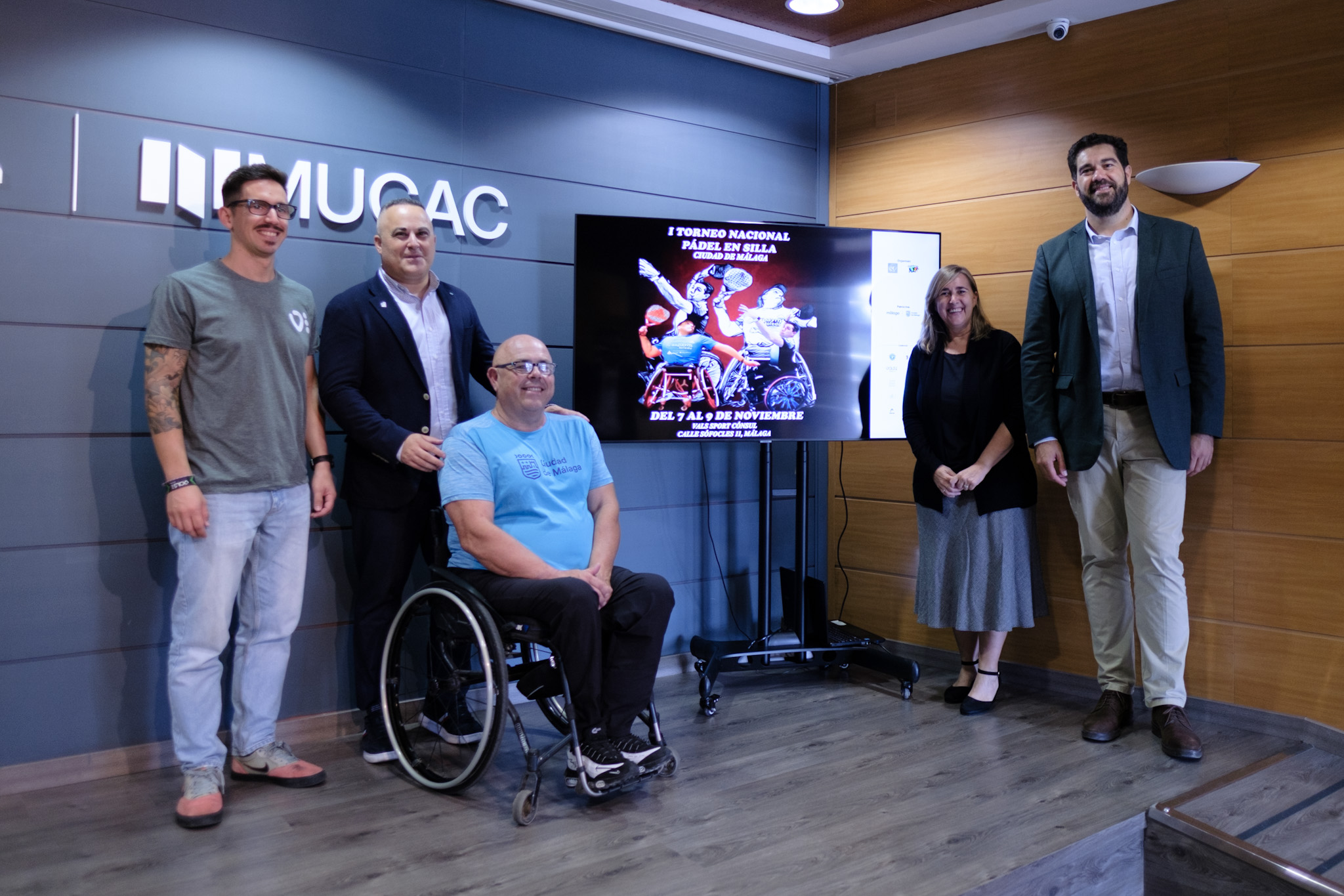 El próximo fin de semana se celebra el I Torneo Nacional de Pádel en silla ‘Ciudad de Málaga’