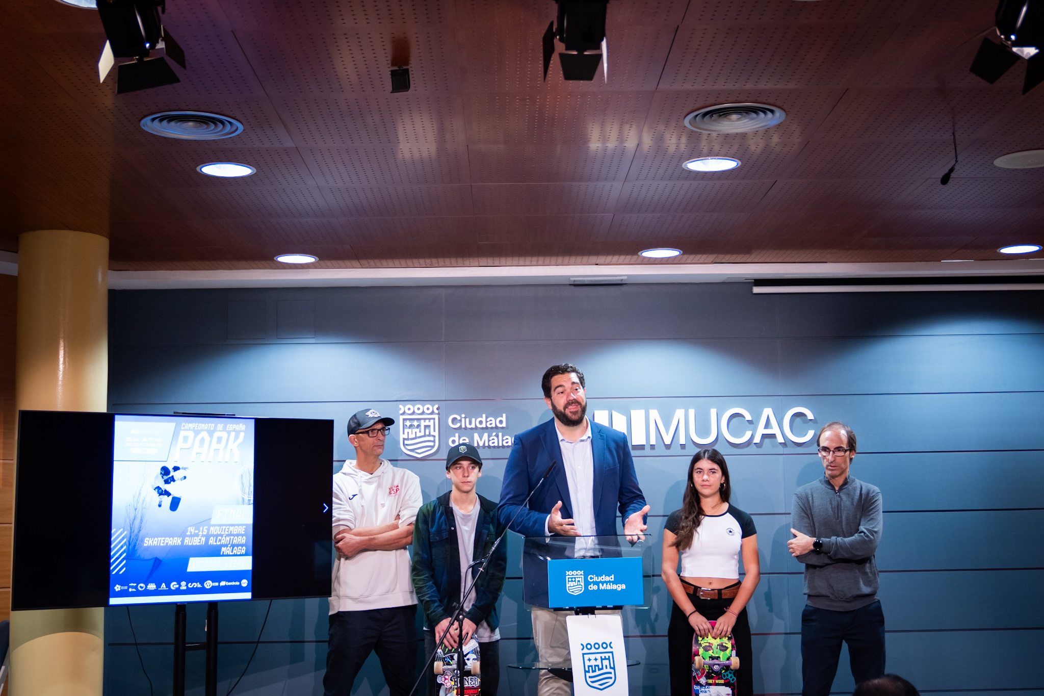 Málaga acoge la gran final del Campeonato de España de Skateboarding Park