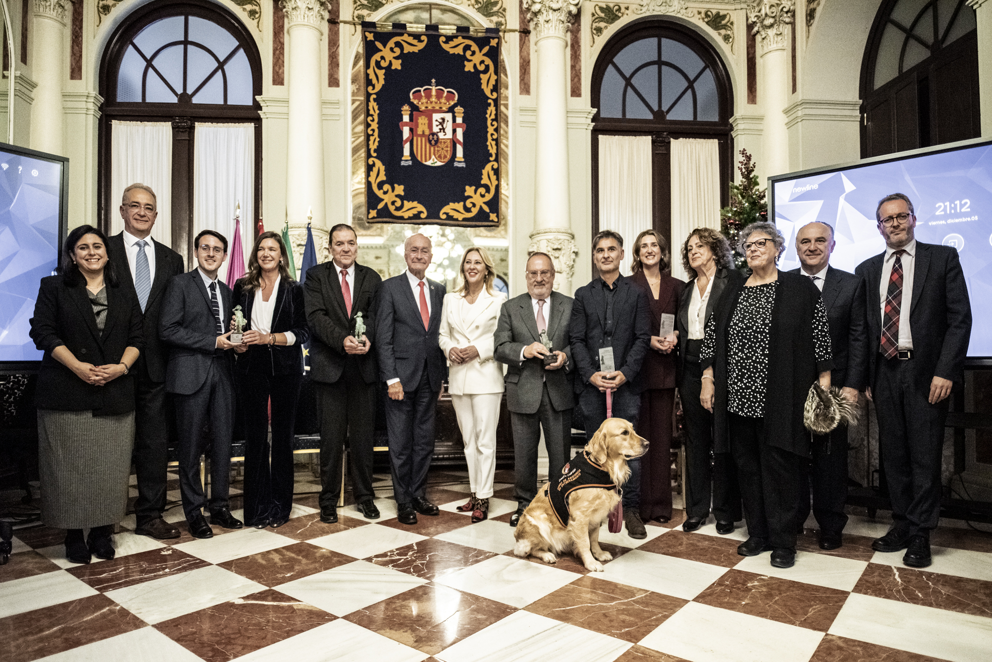 Acto oficial de entrega de los XVI Premios de Periodismo Ciudad de Málaga