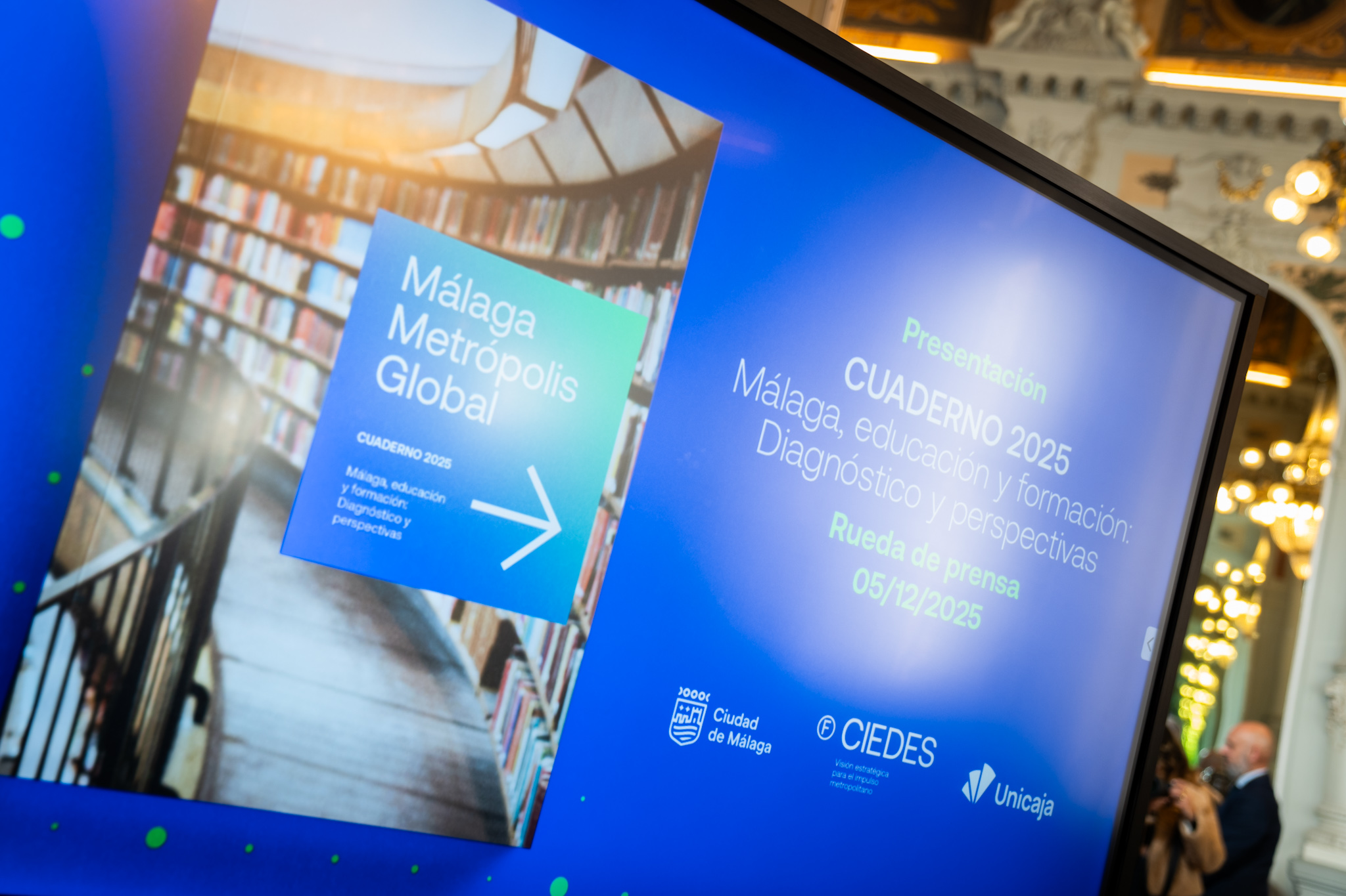 Presentación del Cuaderno Málaga Metrópolis Global sobre Educación y Formación