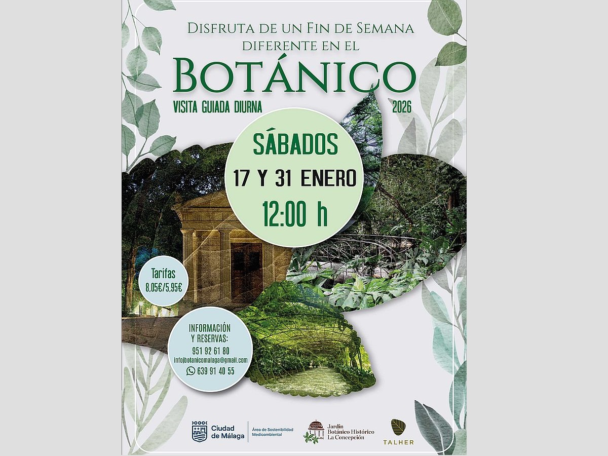 Visitas Guiadas de enero en La Concepción 