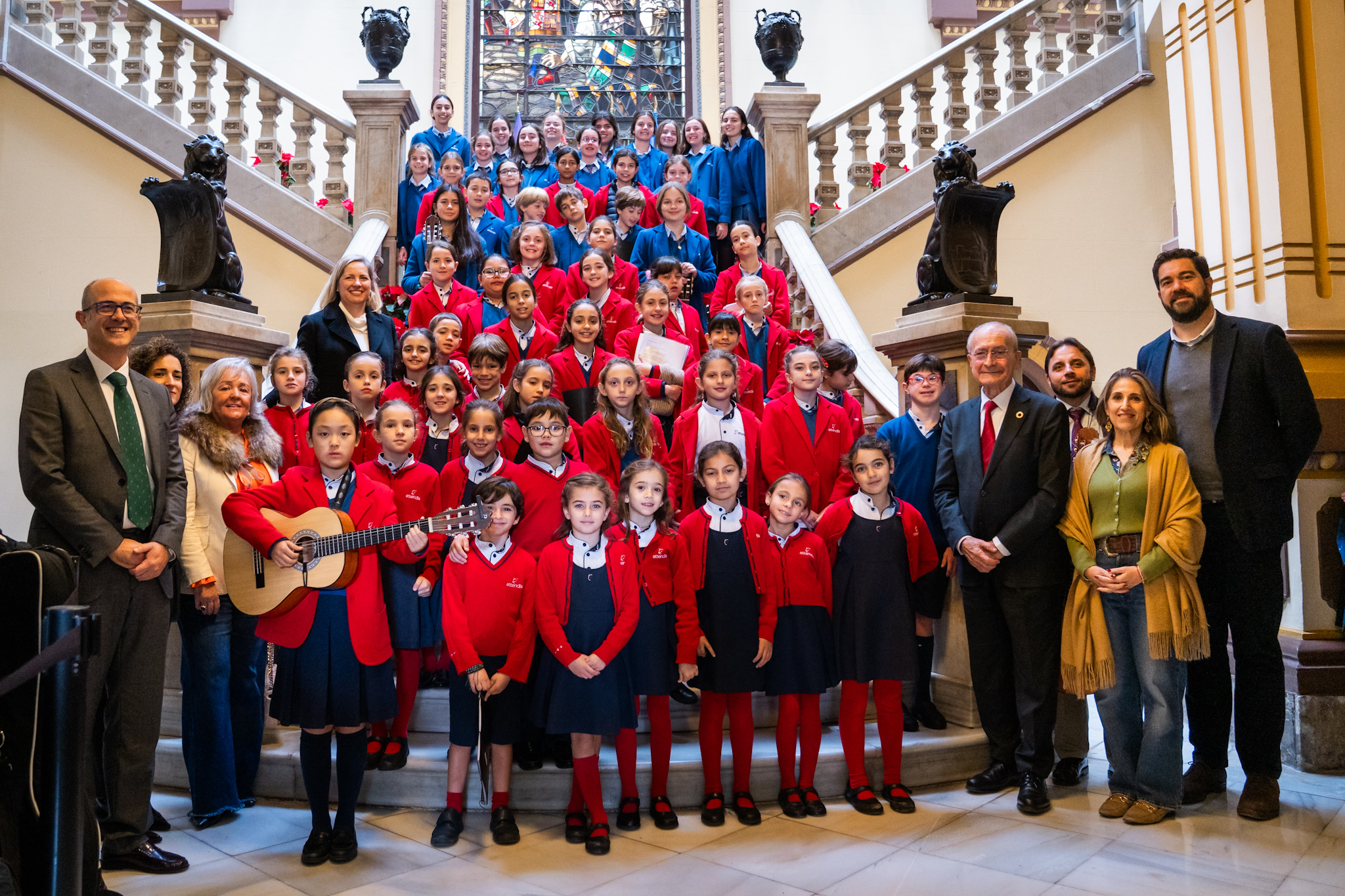 Interpretación de villancicos de la Escolanía Sierra Blanca-El Romeral
