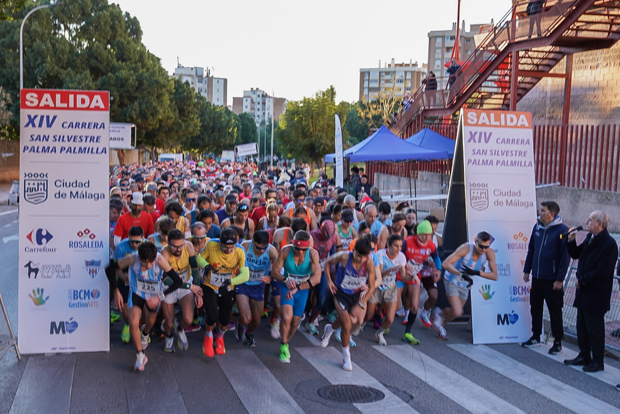 Celebración de la XIV Carrera Solidaria San Silvestre