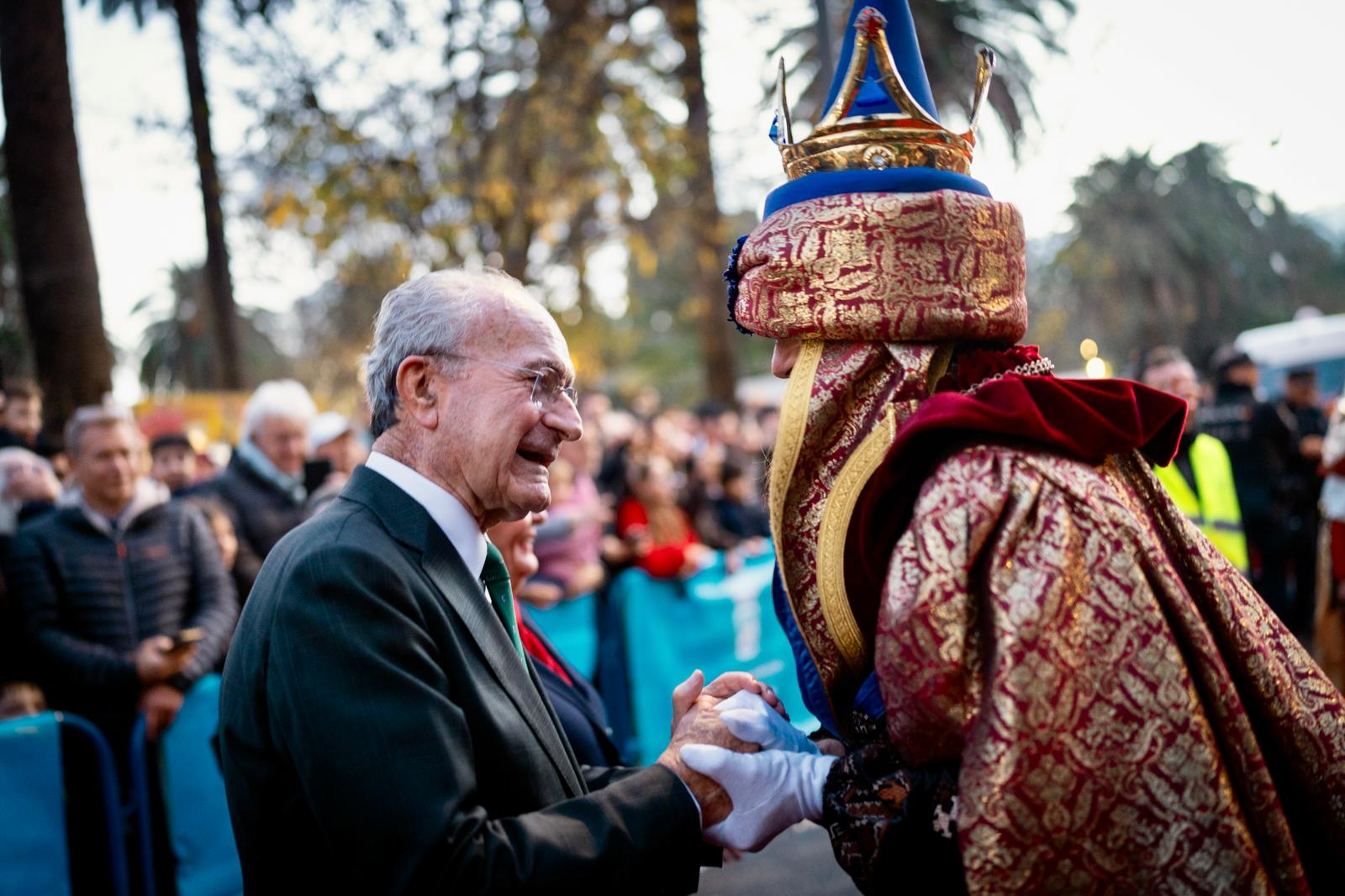 Cabalgata de SS.MM los Reyes Magos en la ciudad de Málaga