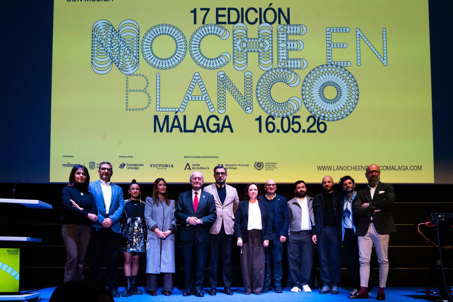La Noche en Blanco presenta su imagen inspirada en la música y en la proyección de la ciudad