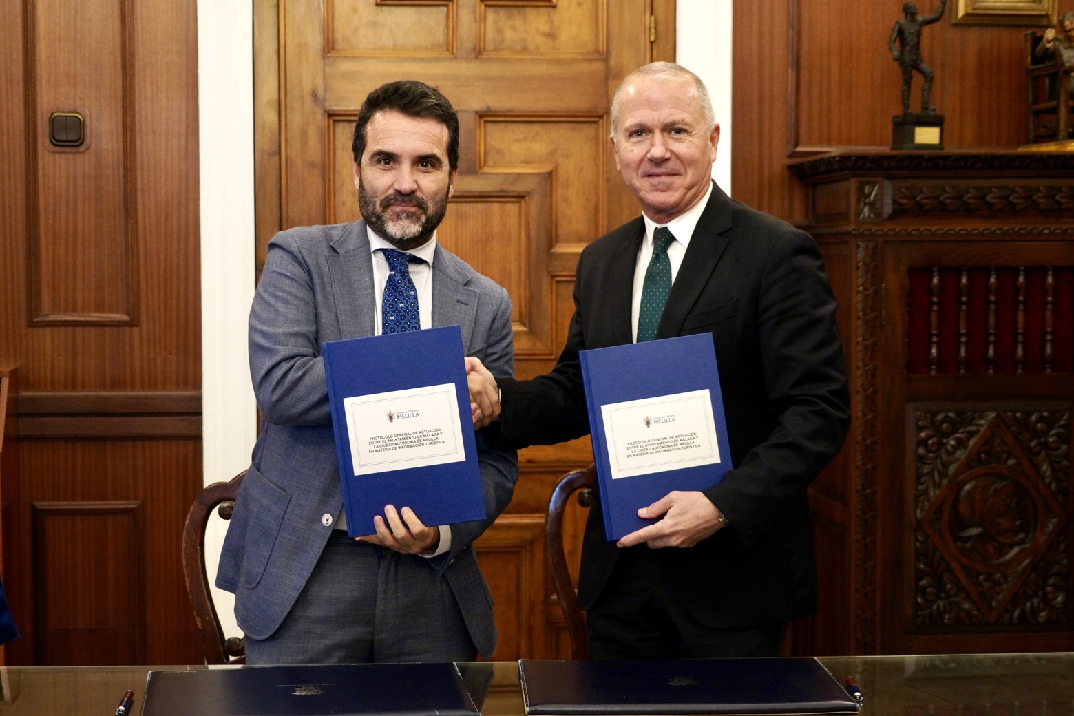 Málaga y Melilla renuevan el protocolo de colaboración para reforzar su alianza en materia turística