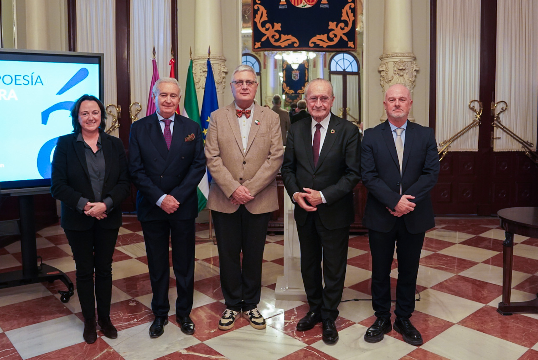 Acto de entrega del XXXIII Premio de Poesía Manuel Alcántara