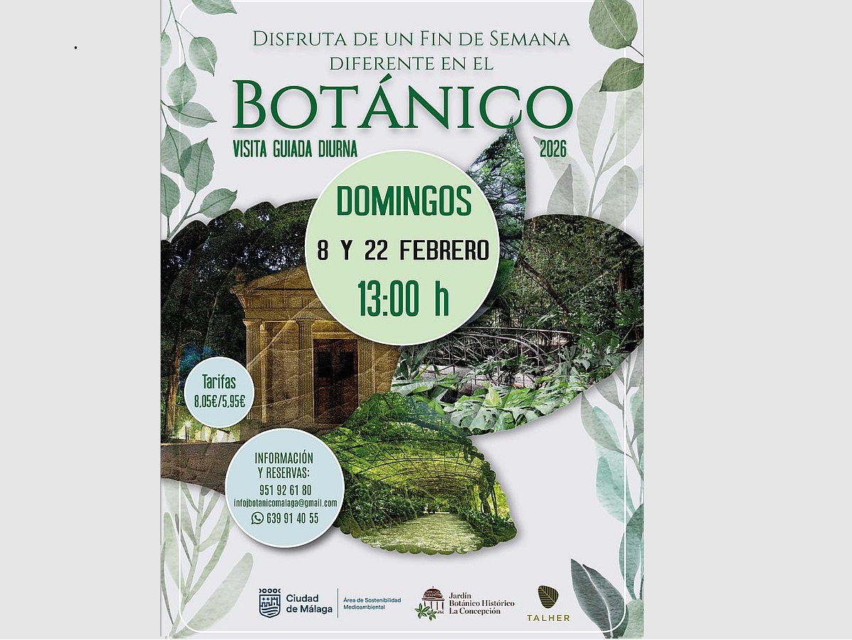 Visitas Guiadas de febrero en La Concepción 